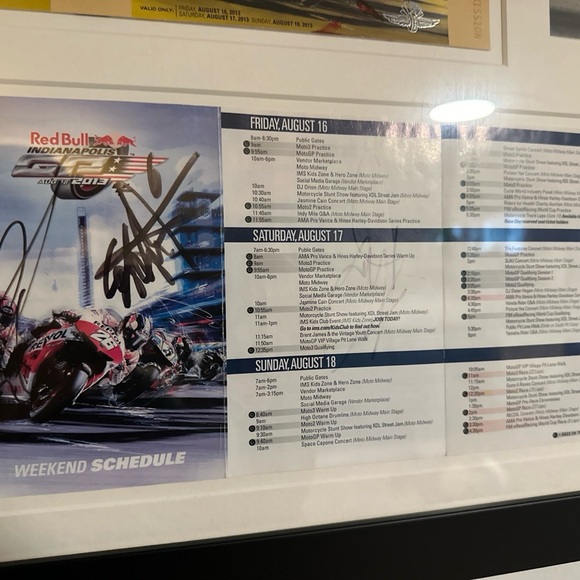 MotoGP autograph’s - Picture 2 of 2